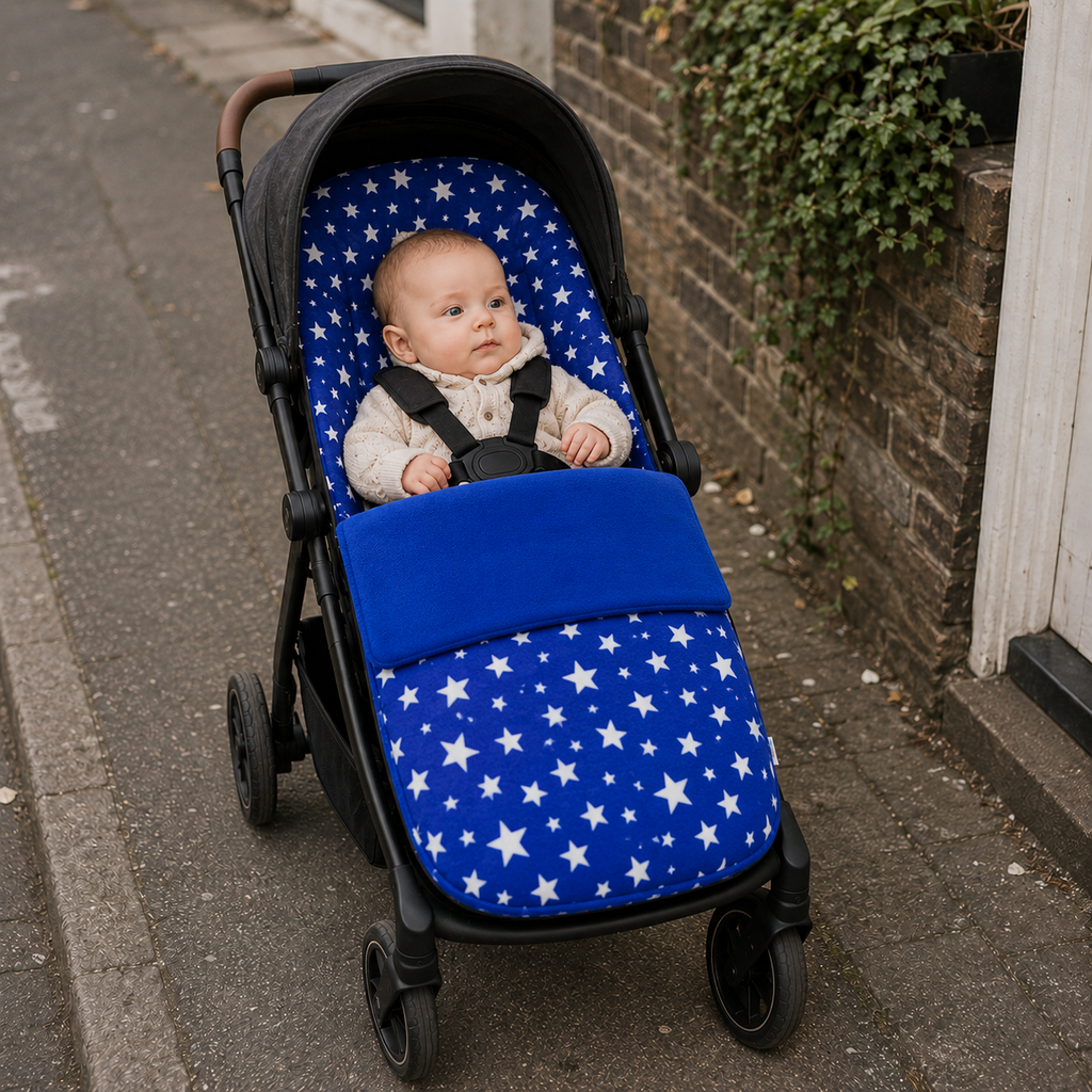 Universal Fleece Pushchair Footmuff / Cosy Toes - Fits All Pushchairs / Prams And Buggies-4