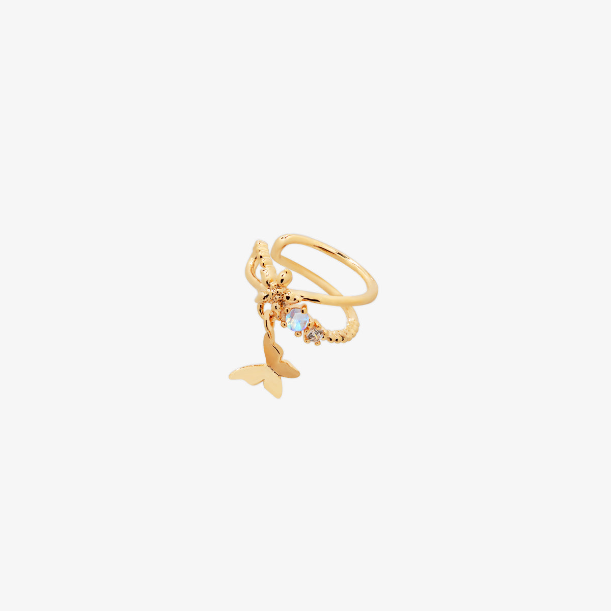 Infinity Butterfly Cuff-0