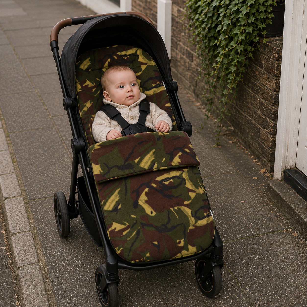 Universal Fleece Pushchair Footmuff / Cosy Toes - Fits All Pushchairs / Prams And Buggies-5