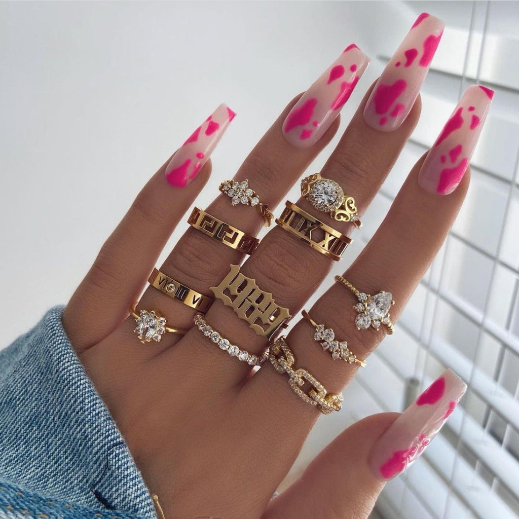 European And American Nails 24 Pieces-0
