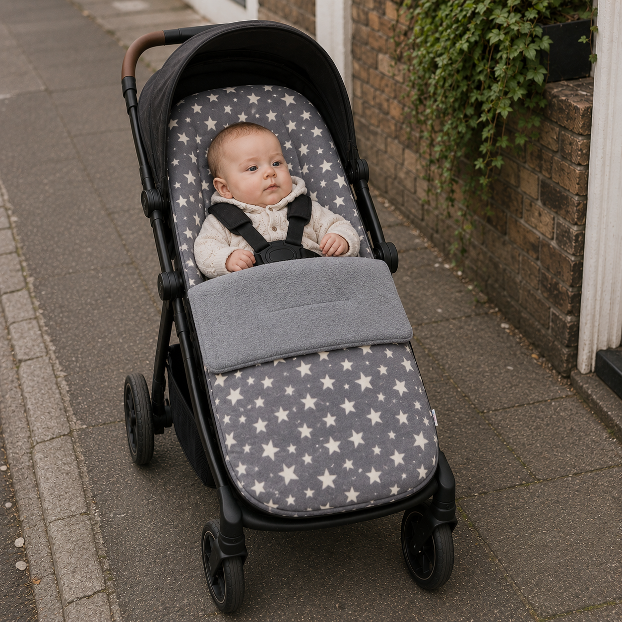 Universal Snuggle Buggy Summer Footmuff - Fits All Pushchairs / Prams And Buggies-4