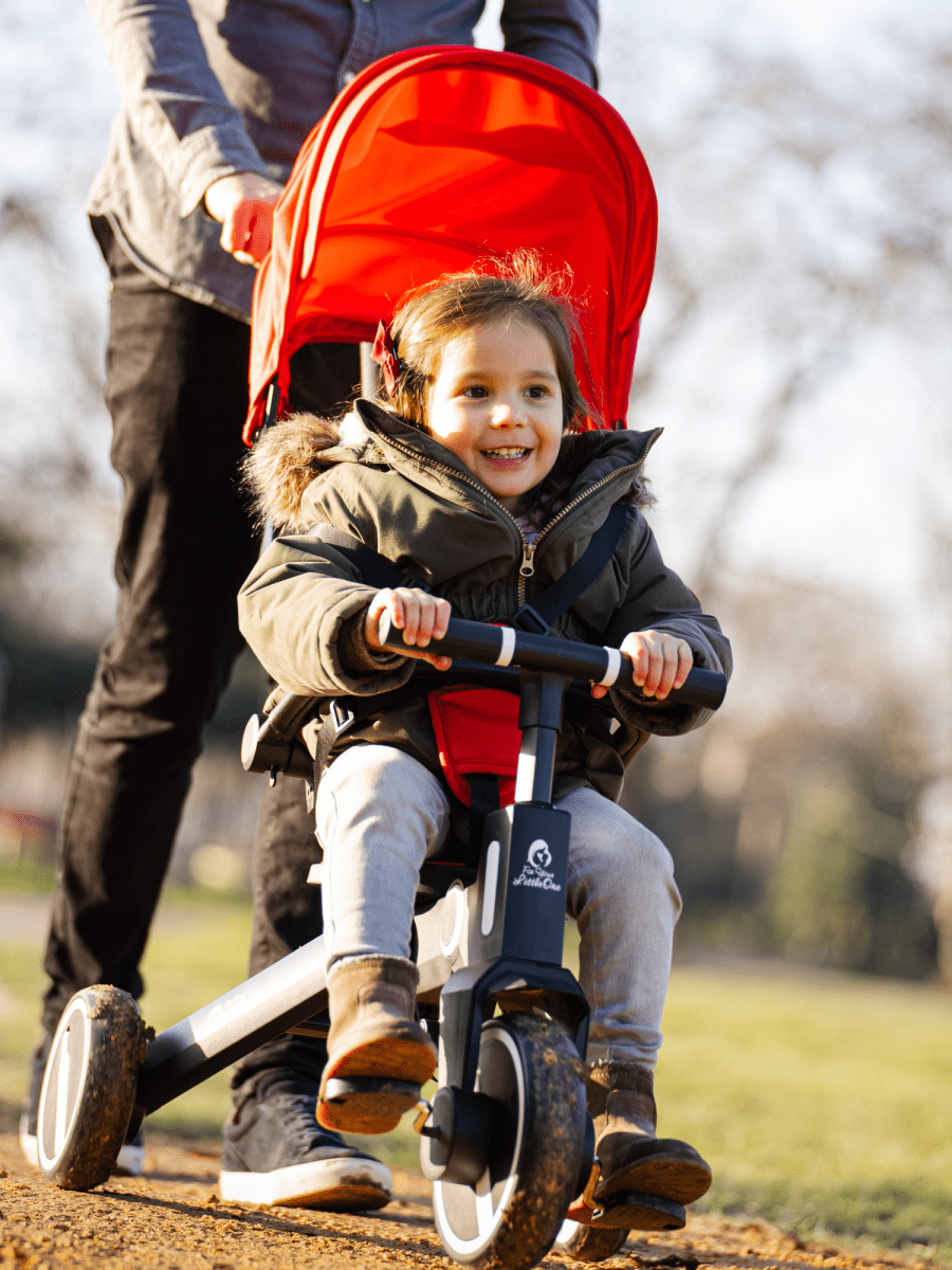 Foryourlittleone Xplor Plus 6 in 1 Foldable Trike - Green (10m-4y)-2