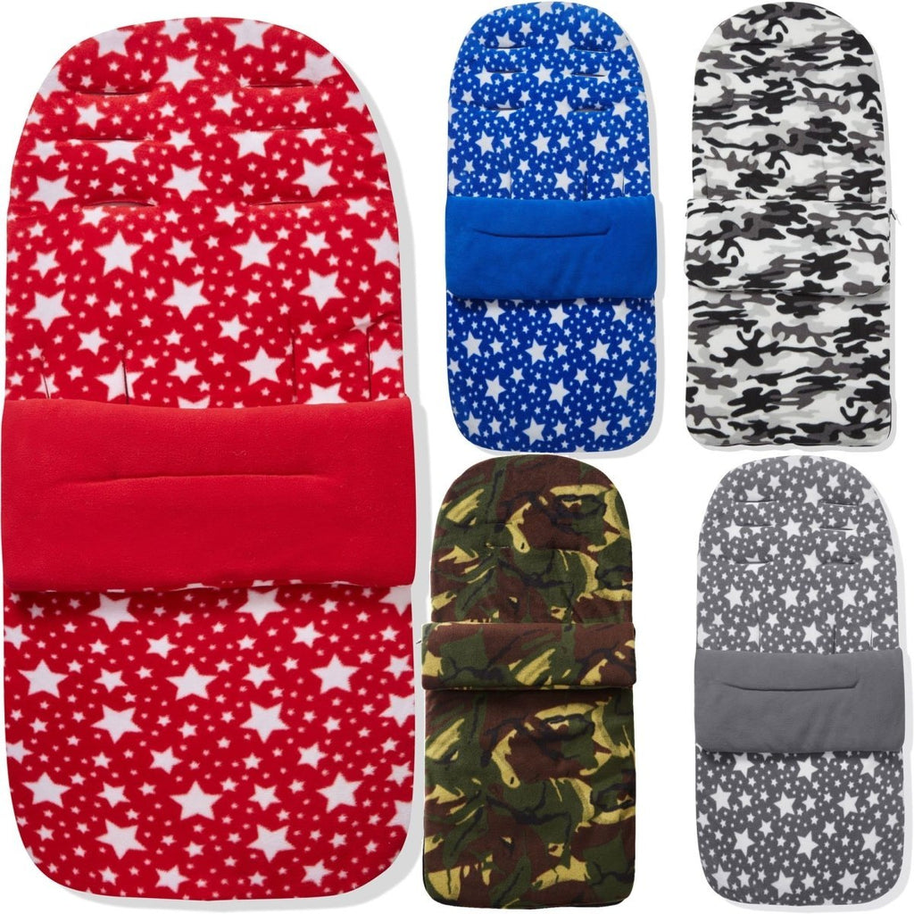 Universal Fleece Pushchair Footmuff / Cosy Toes - Fits All Pushchairs / Prams And Buggies-0